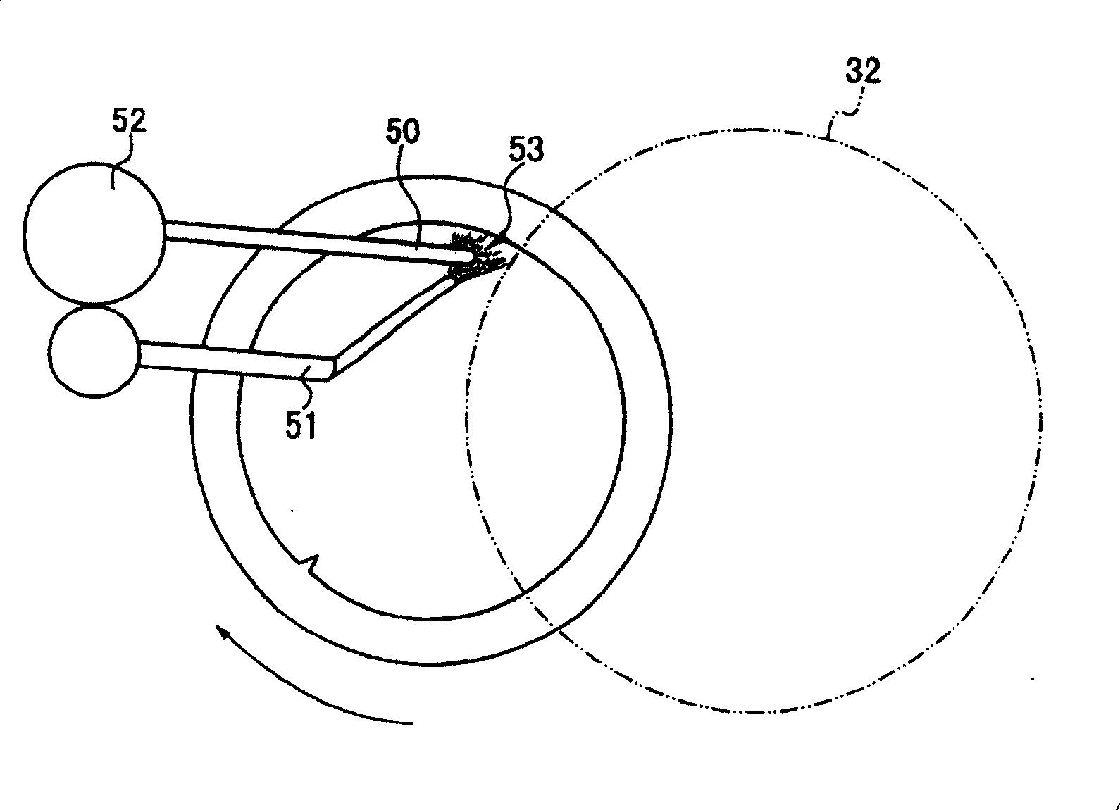 Wafer grinding device and method