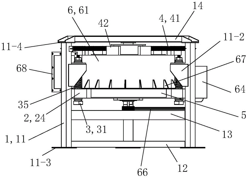 Self-balancing fan unit