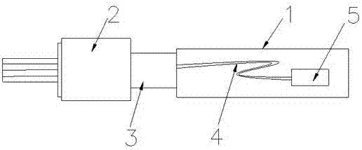 Novel temperature measurement thermal resistor