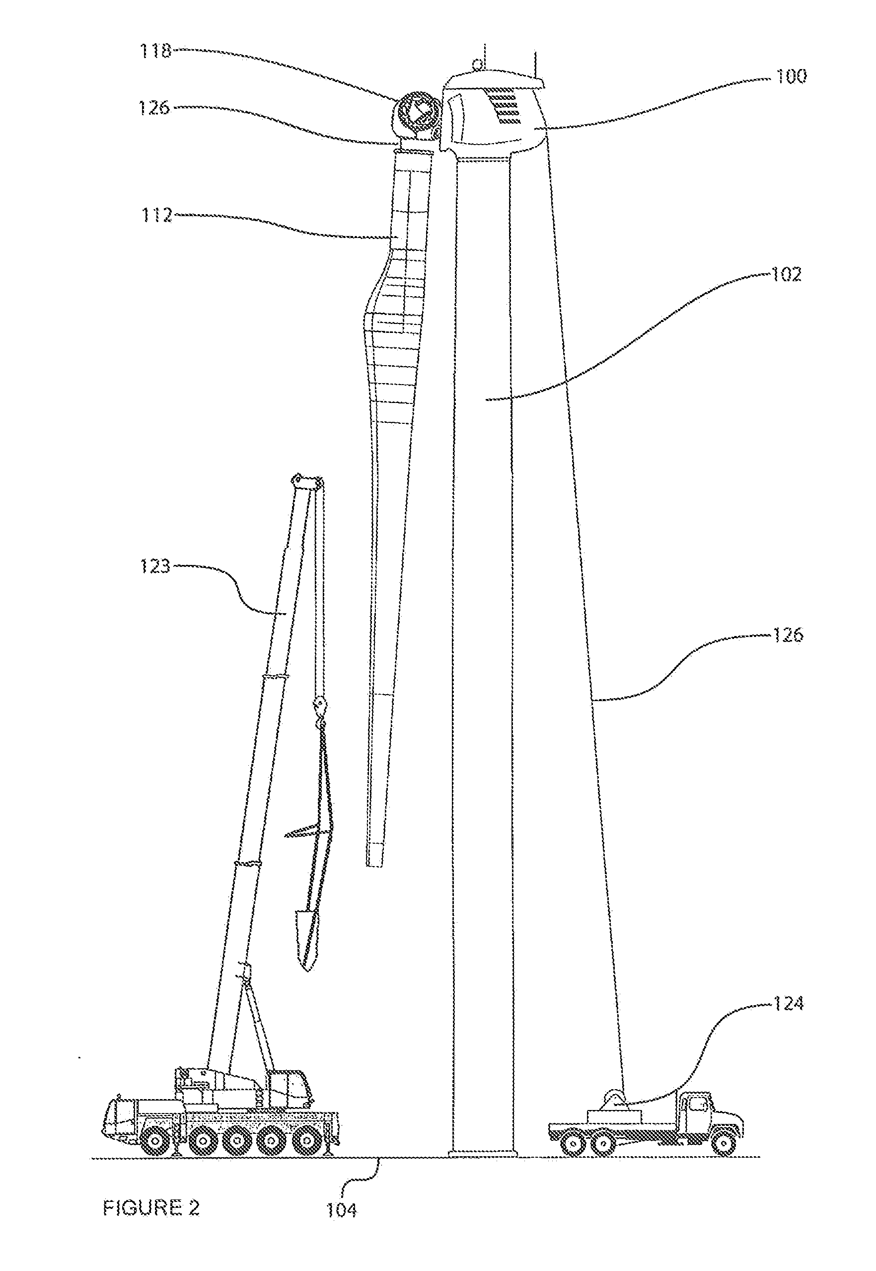 Wind Turbine Blade Lowering Apparatus