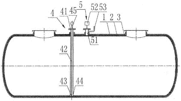 Vehicle-mounted tank