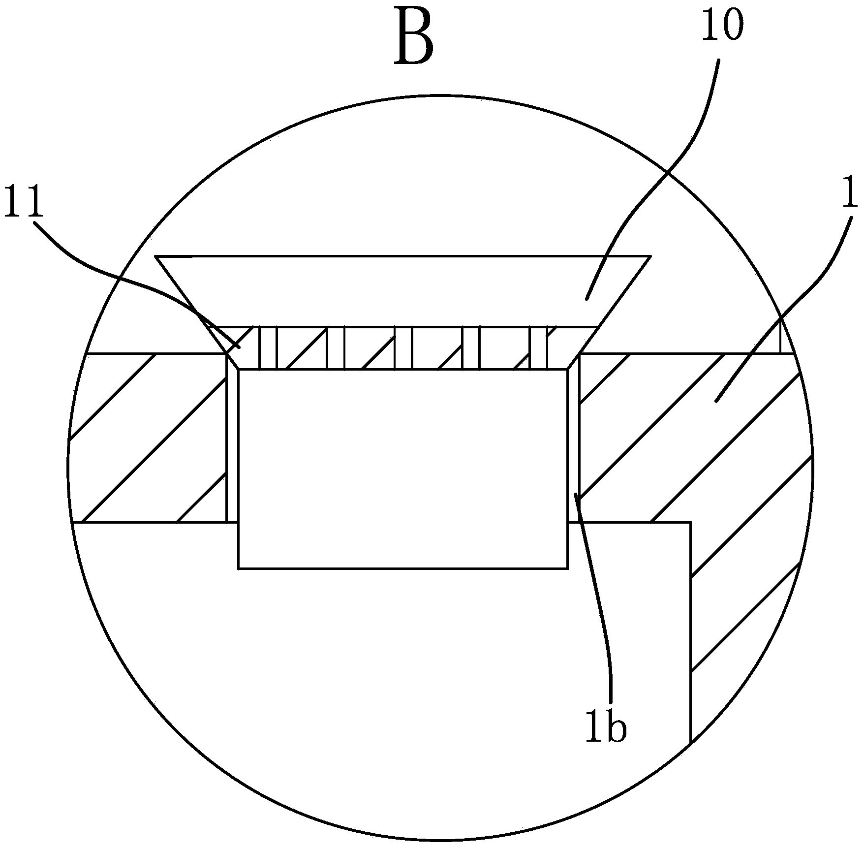 Stirring device applicable to liquid medicine and chemical feed liquid