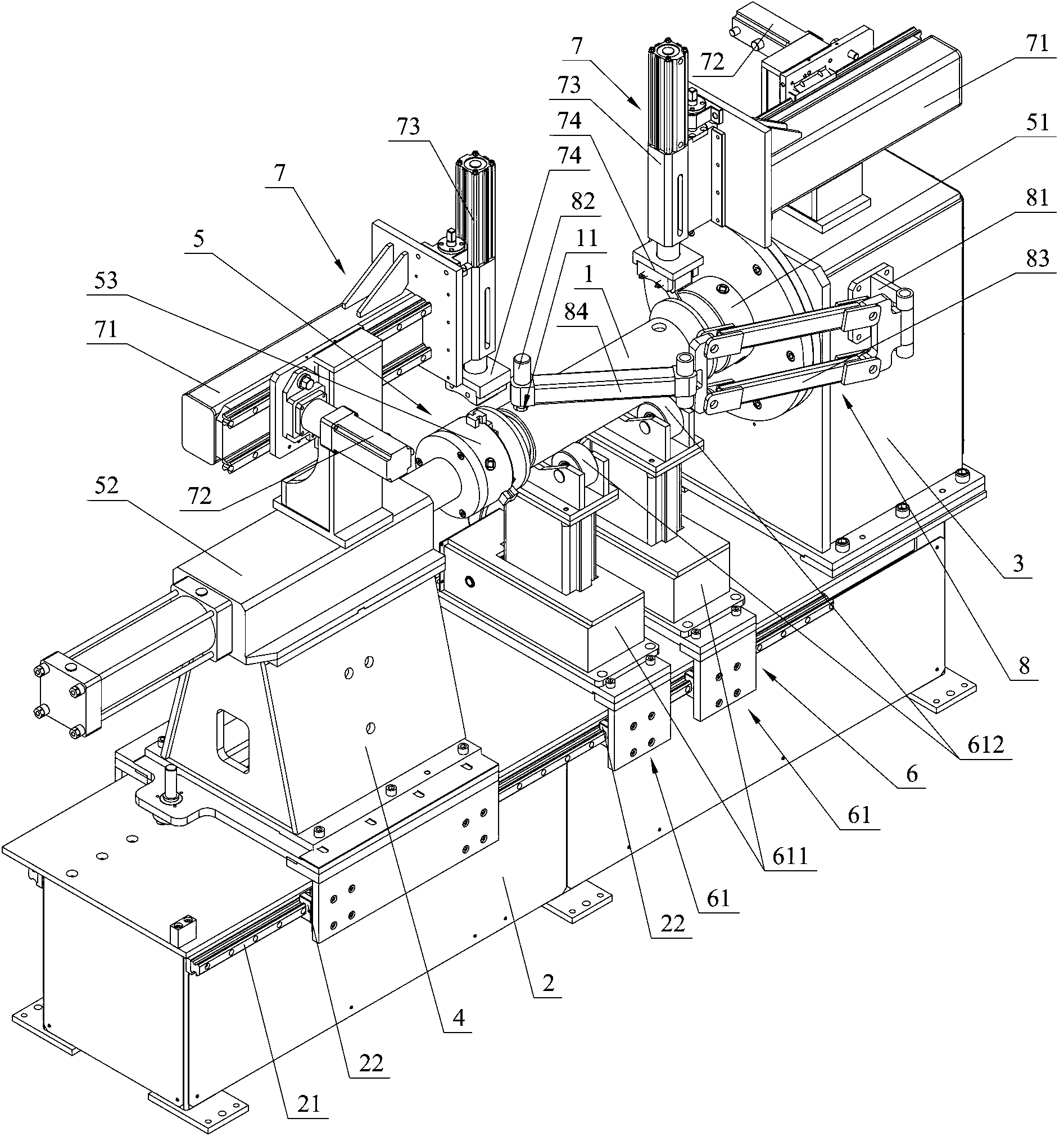 Oil-nozzle automatic welding positioner