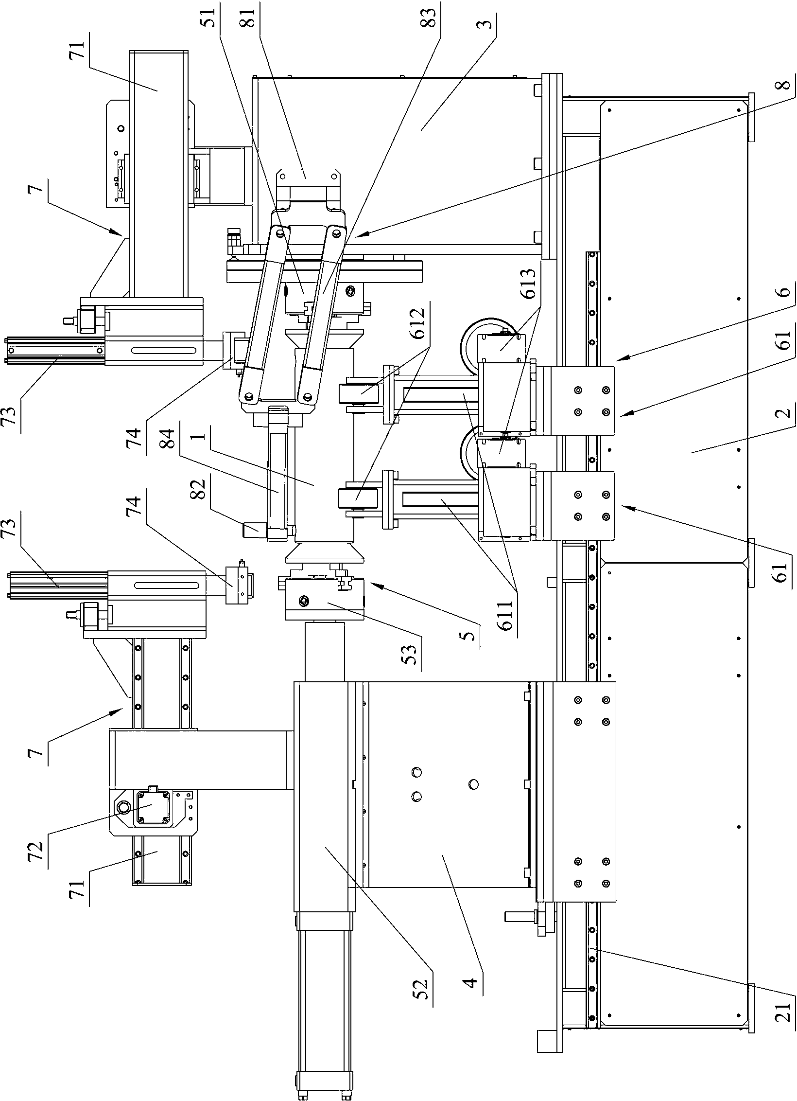 Oil-nozzle automatic welding positioner