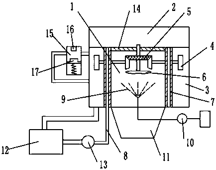 Concentrated brine treatment method