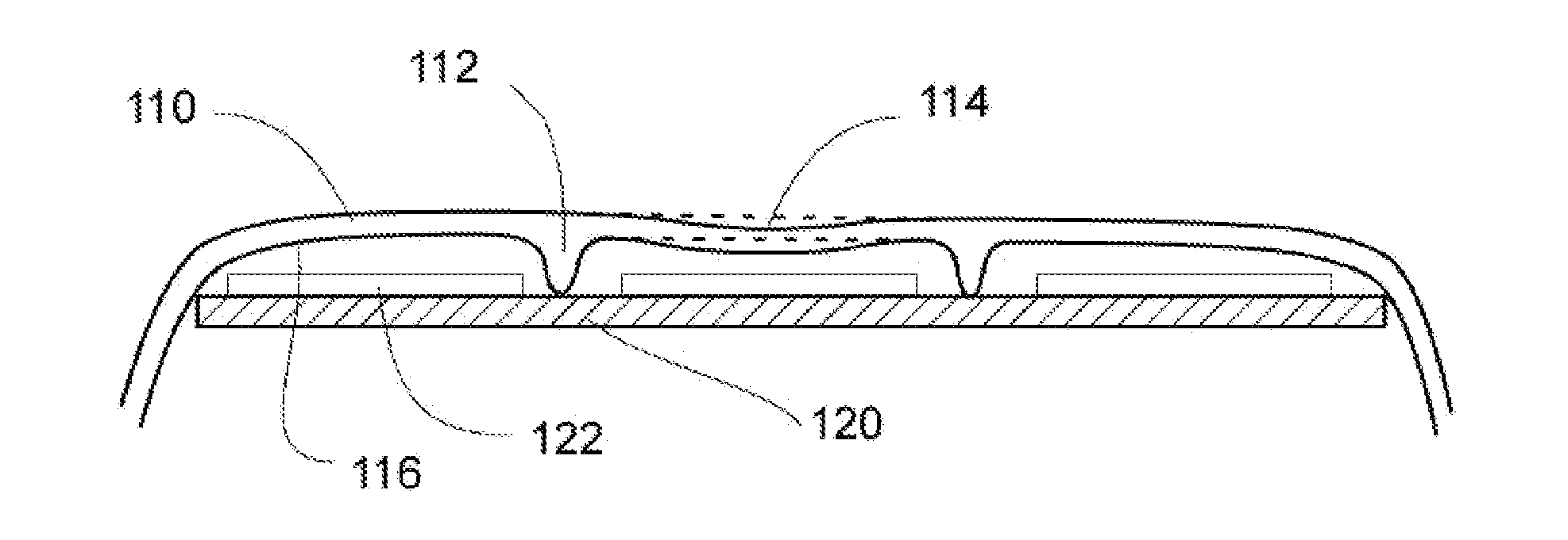 Electronic device housing with integrated user input capability