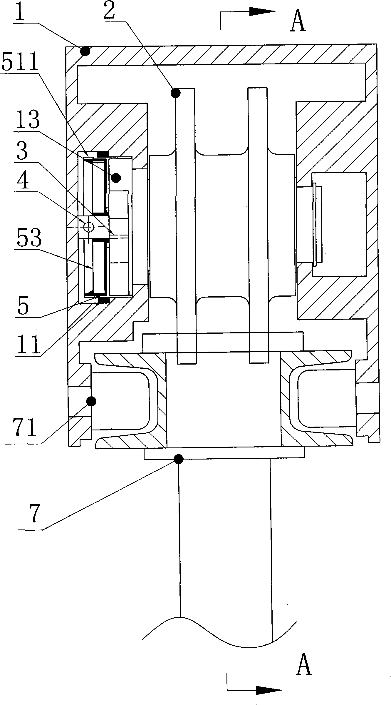 Runner drop proof positioning type elevating scaffold and working method thereof