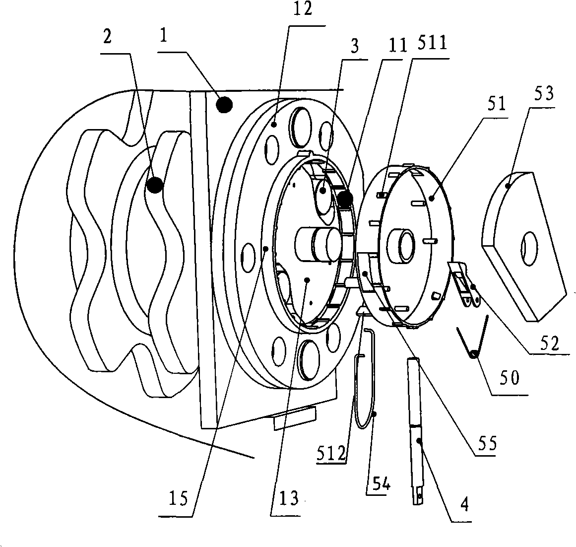 Runner drop proof positioning type elevating scaffold and working method thereof