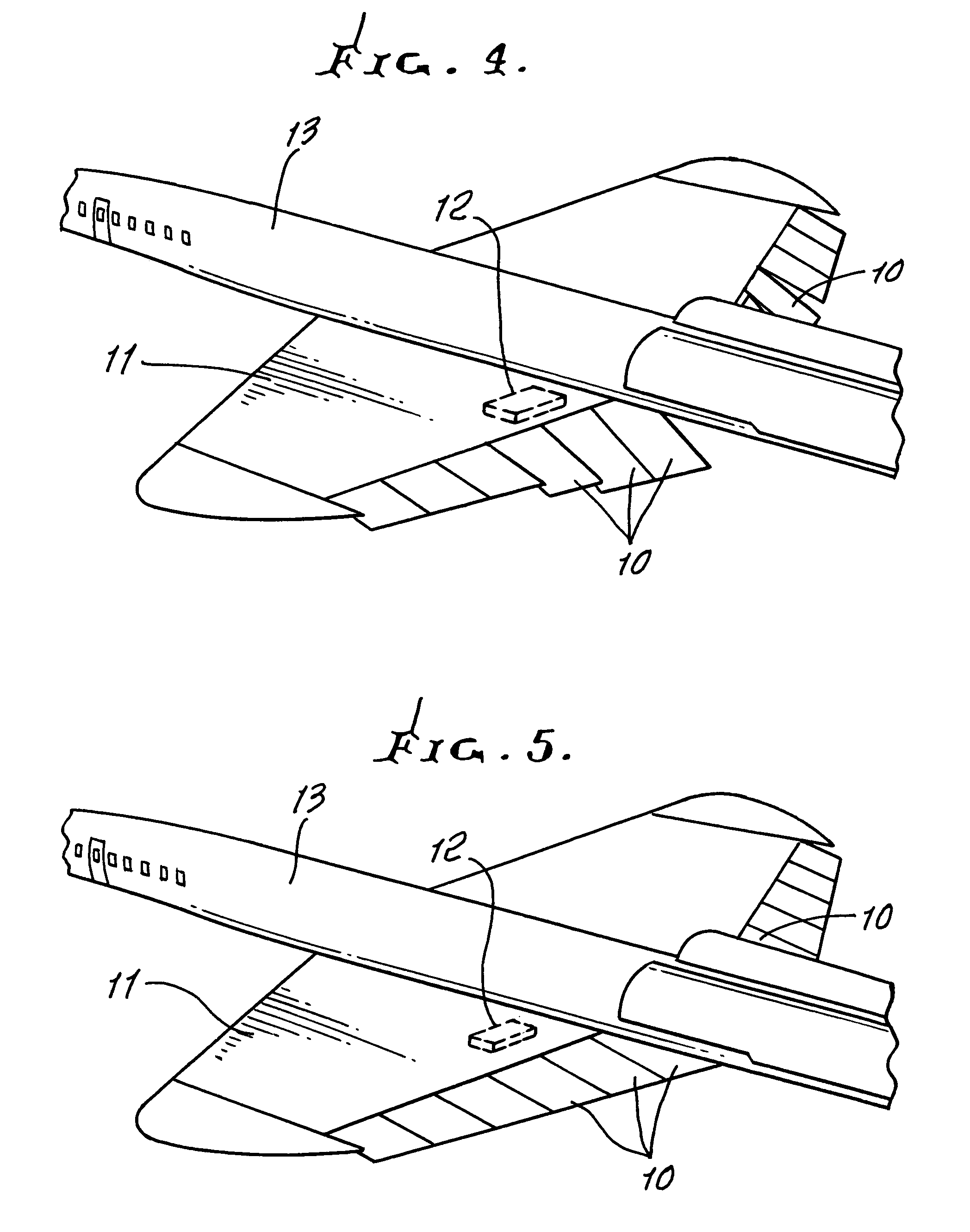 Lift and twist control using trailing edge control surfaces on supersonic laminar flow wings