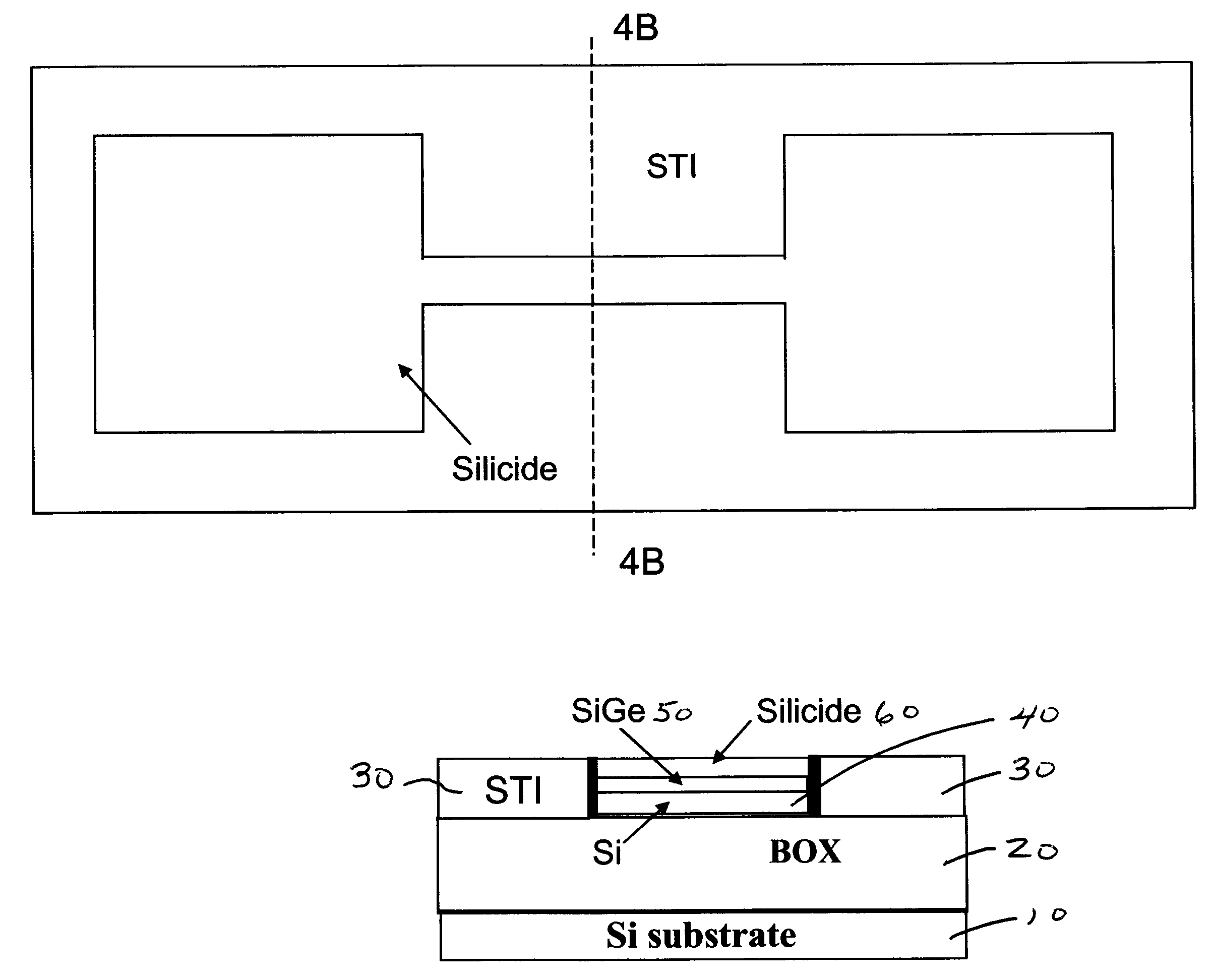 eFuse containing SiGe stack