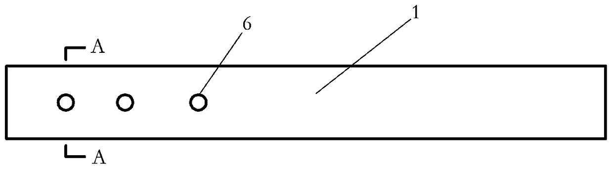 A furnace temperature uniformity test tool and test bracket