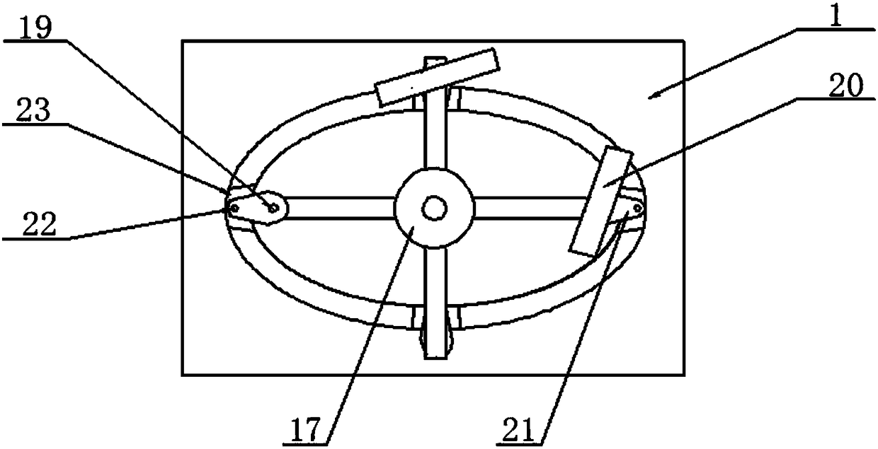 Quick stirring device for dental cast material for medical stomatology department and stirring method