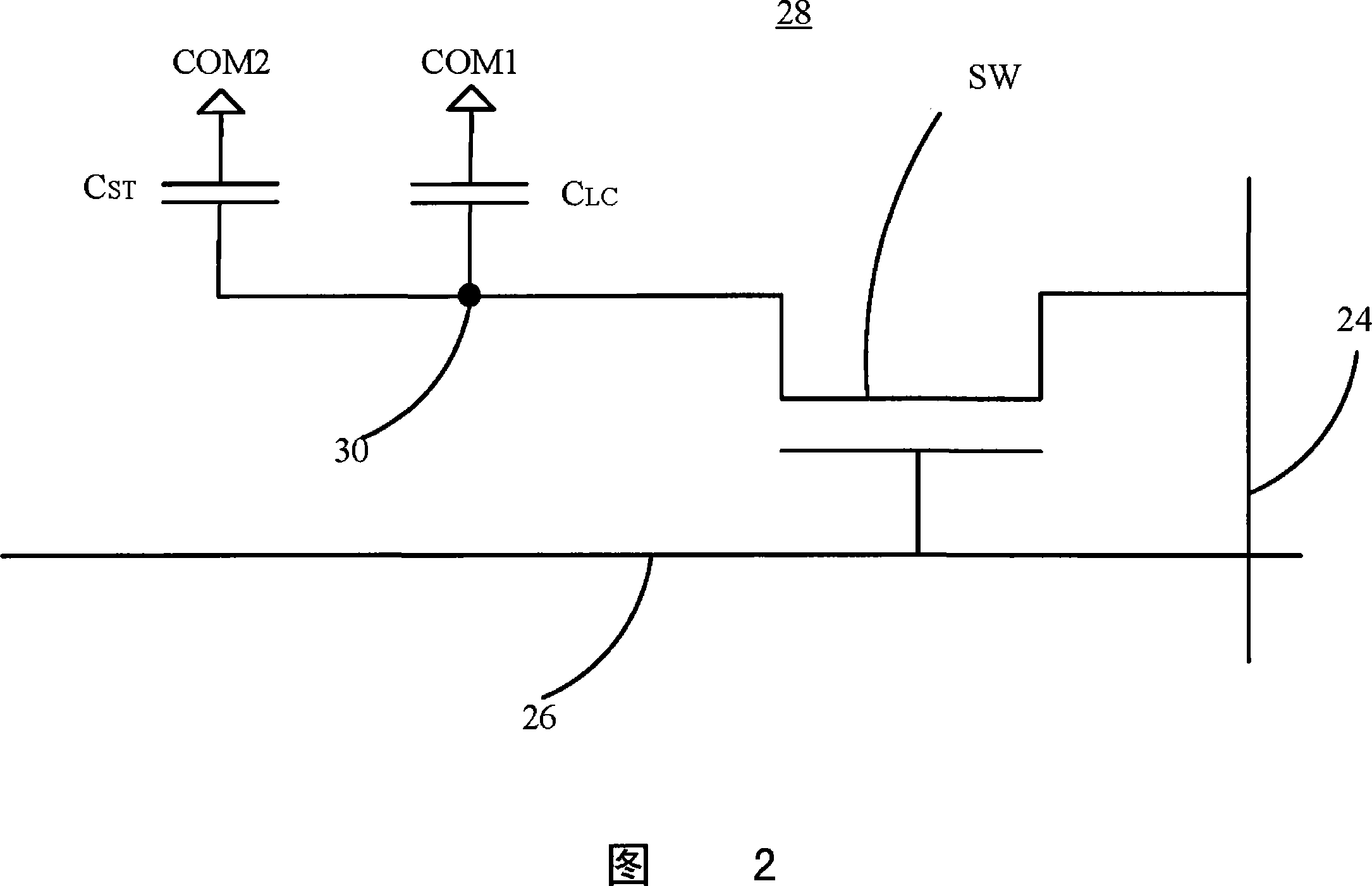 LCD device removing ghost