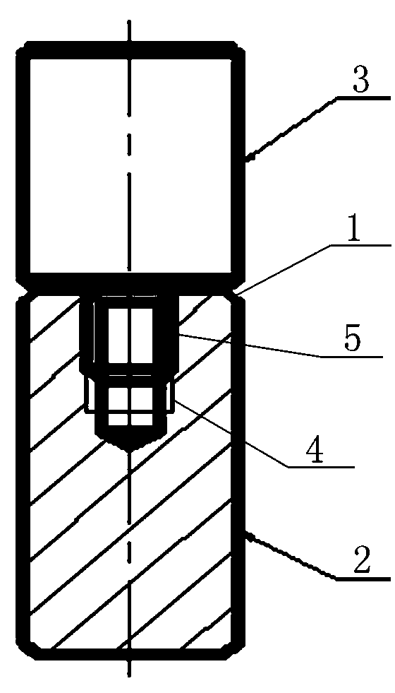 Thermal treatment method for reducing secondary gear ring nitrogenized deformation