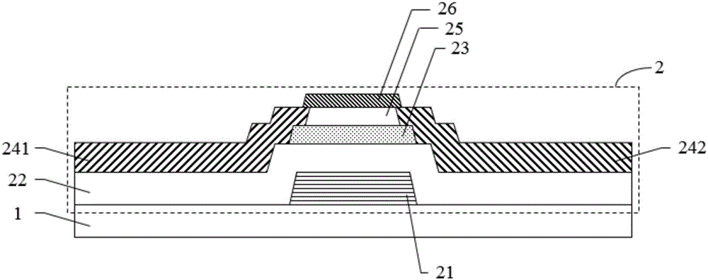 Thin film transistor array substrate and preparation method thereof, and display device