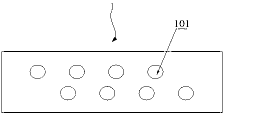 Chip structure for PCR (polymerase chain reaction) rapid reaction