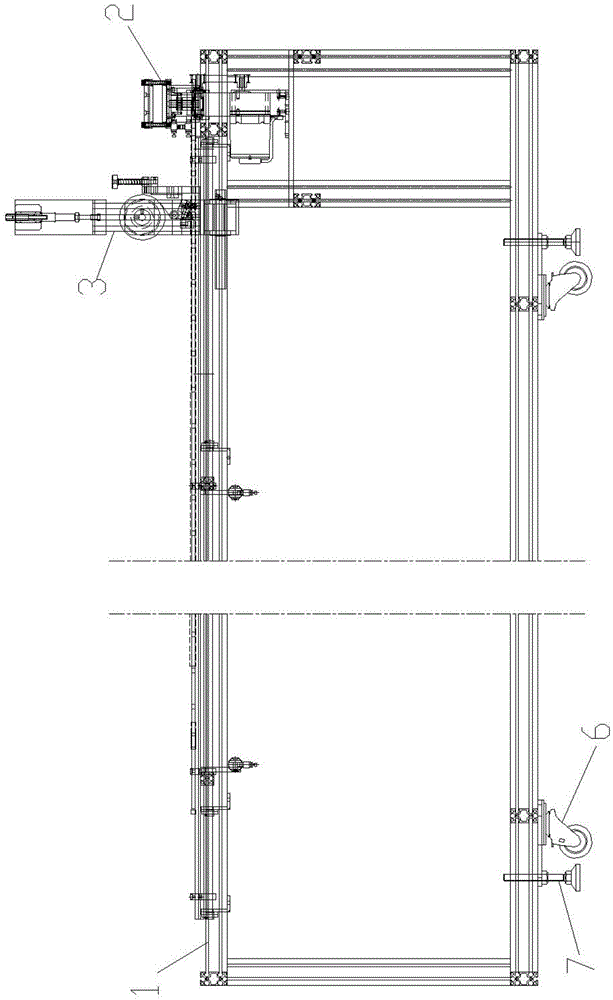 Aluminum foil tape coating device for pipe material