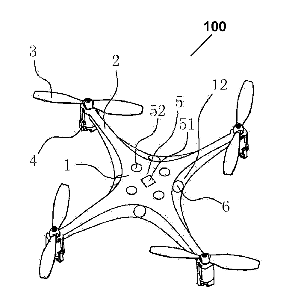 Flying apparatus with multiple sensors and gesture-based operation