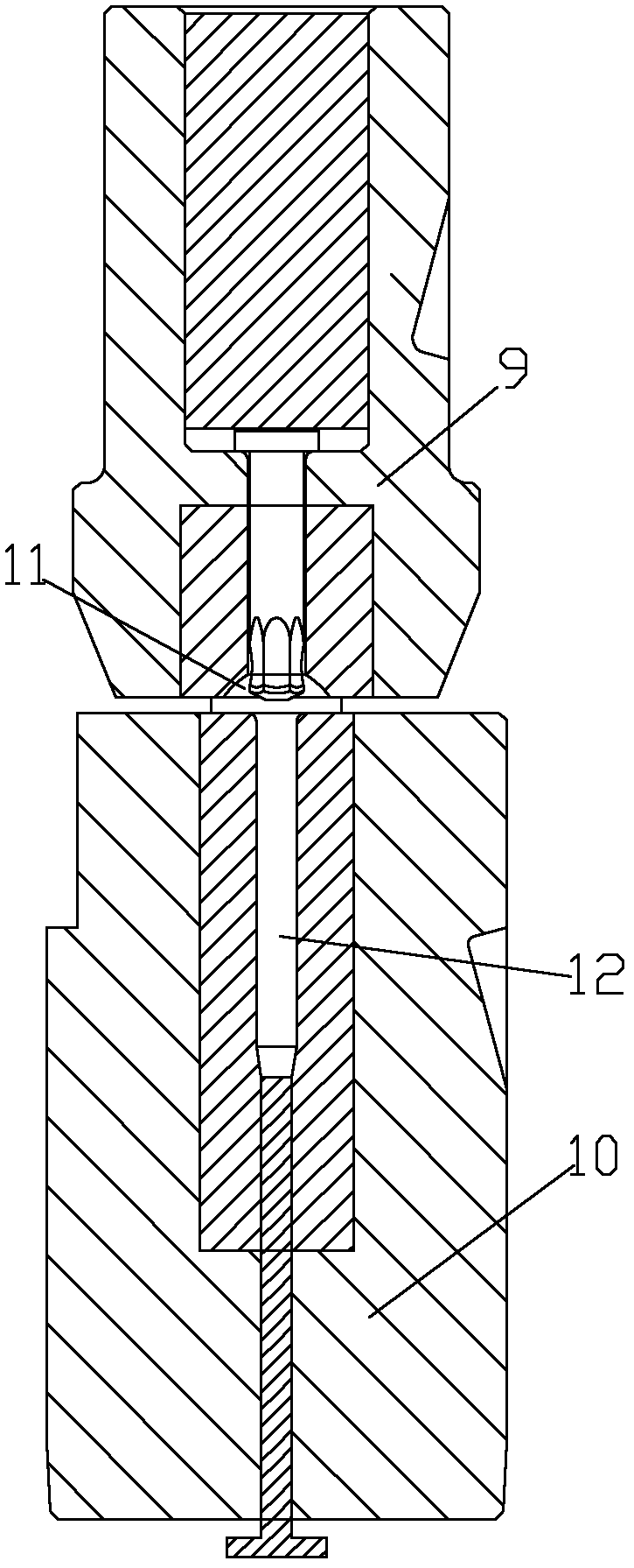 Manufacturing process of high low screws