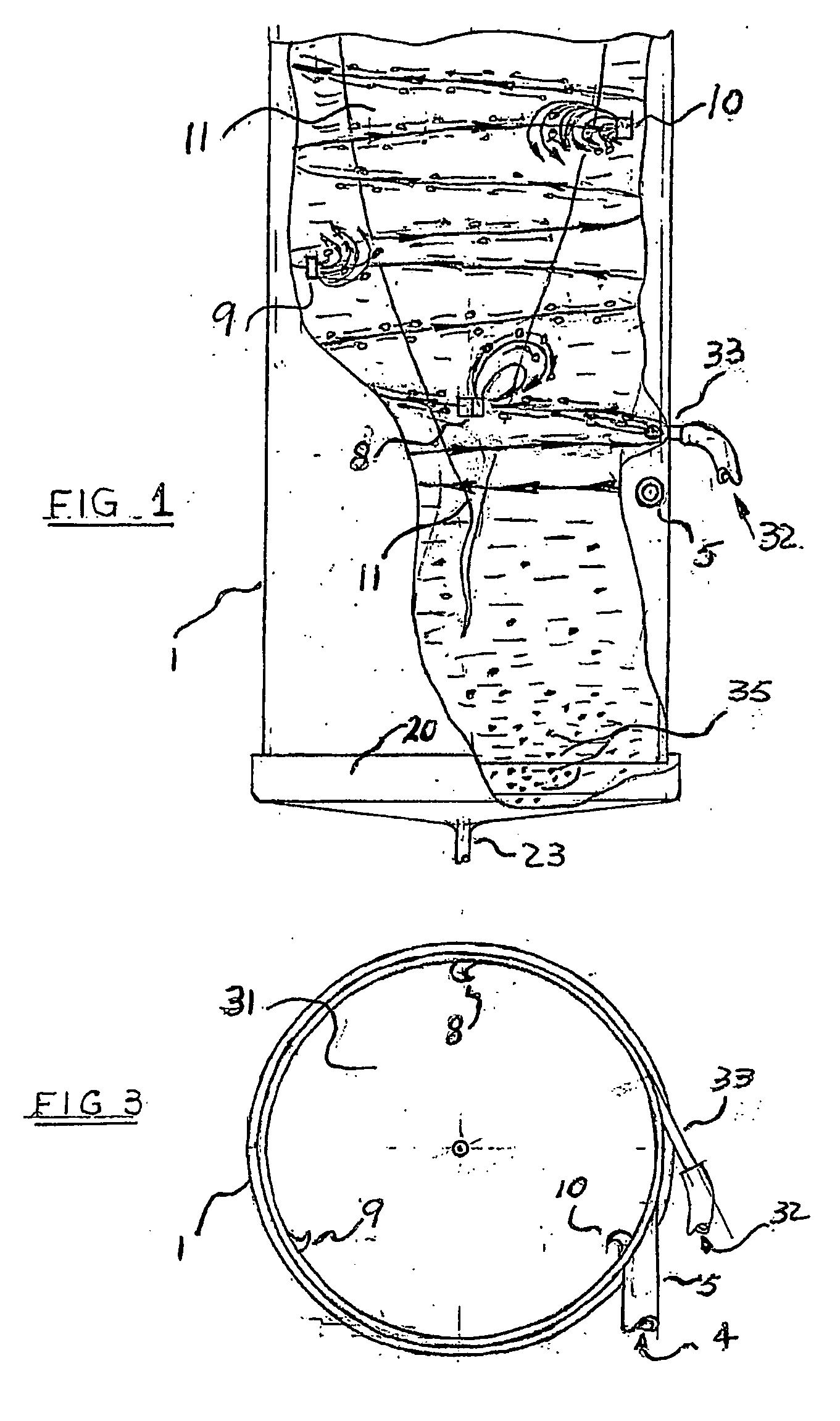 Fluid purification using hydraulic vortex system