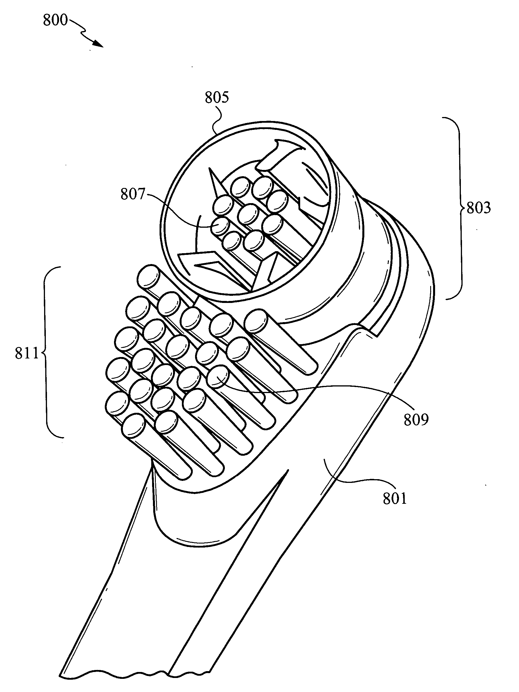 Device and system with moving squeegee fields