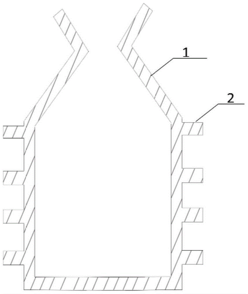 Investment casting precision casting method for improving solidification and heat dissipation conditions of directional solidification castings