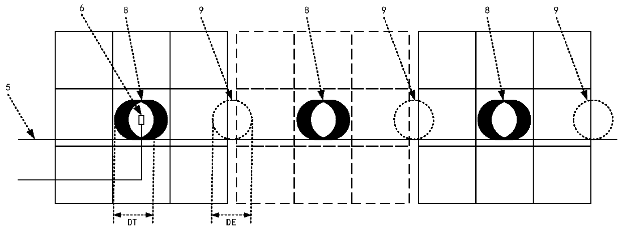 Solar panel temperature monitoring system based on optical fiber temperature distribution tester, and distribution monitoring method