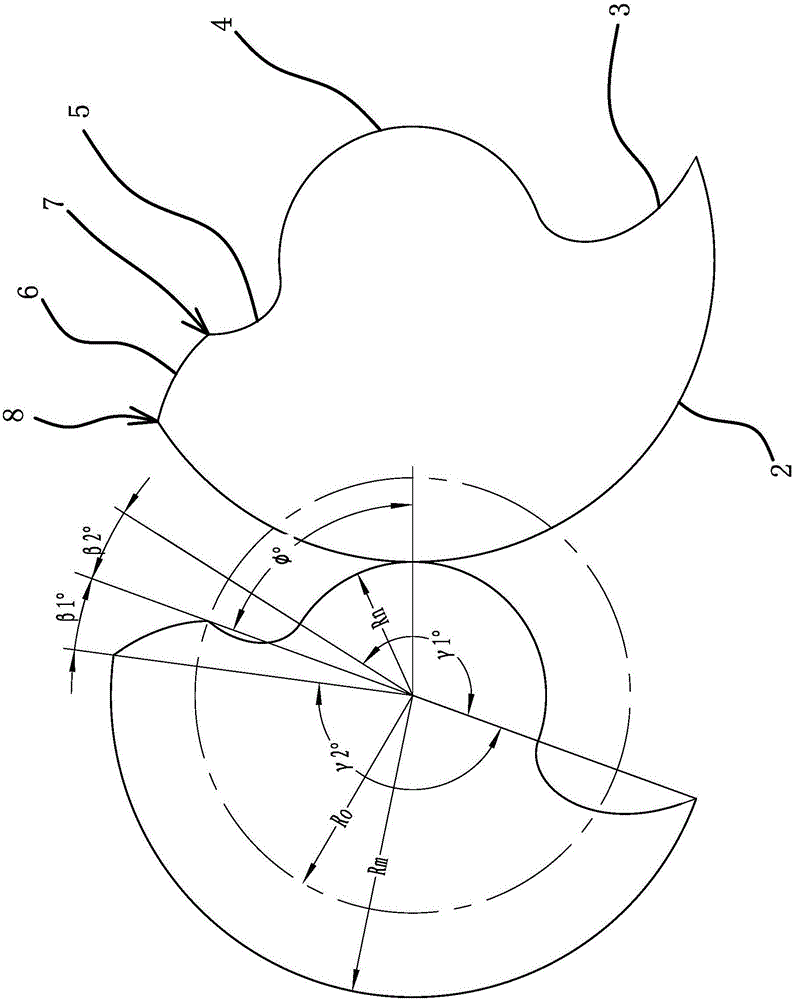 Screw vacuum pump