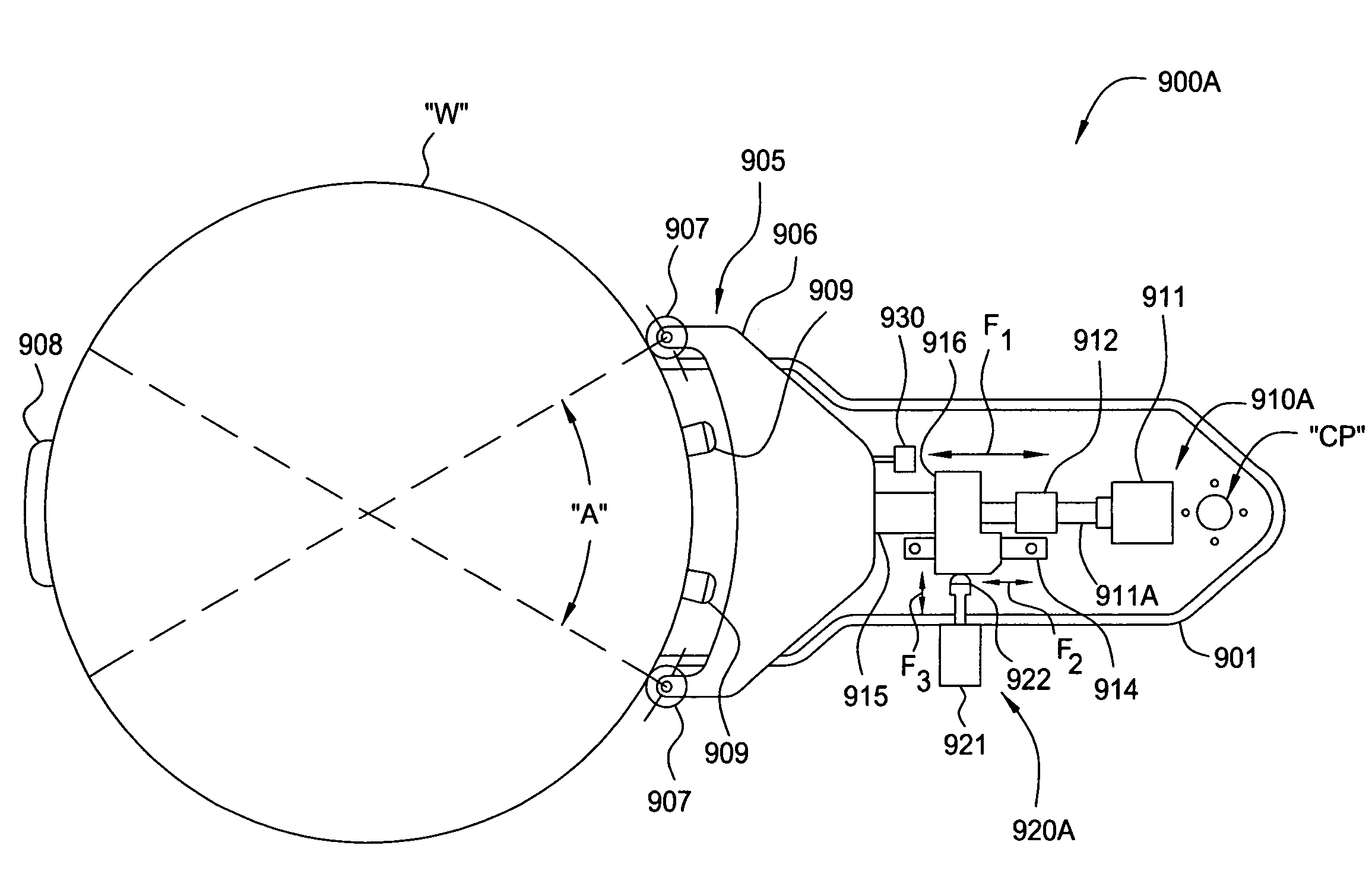 Method of retaining a substrate during a substrate transferring process