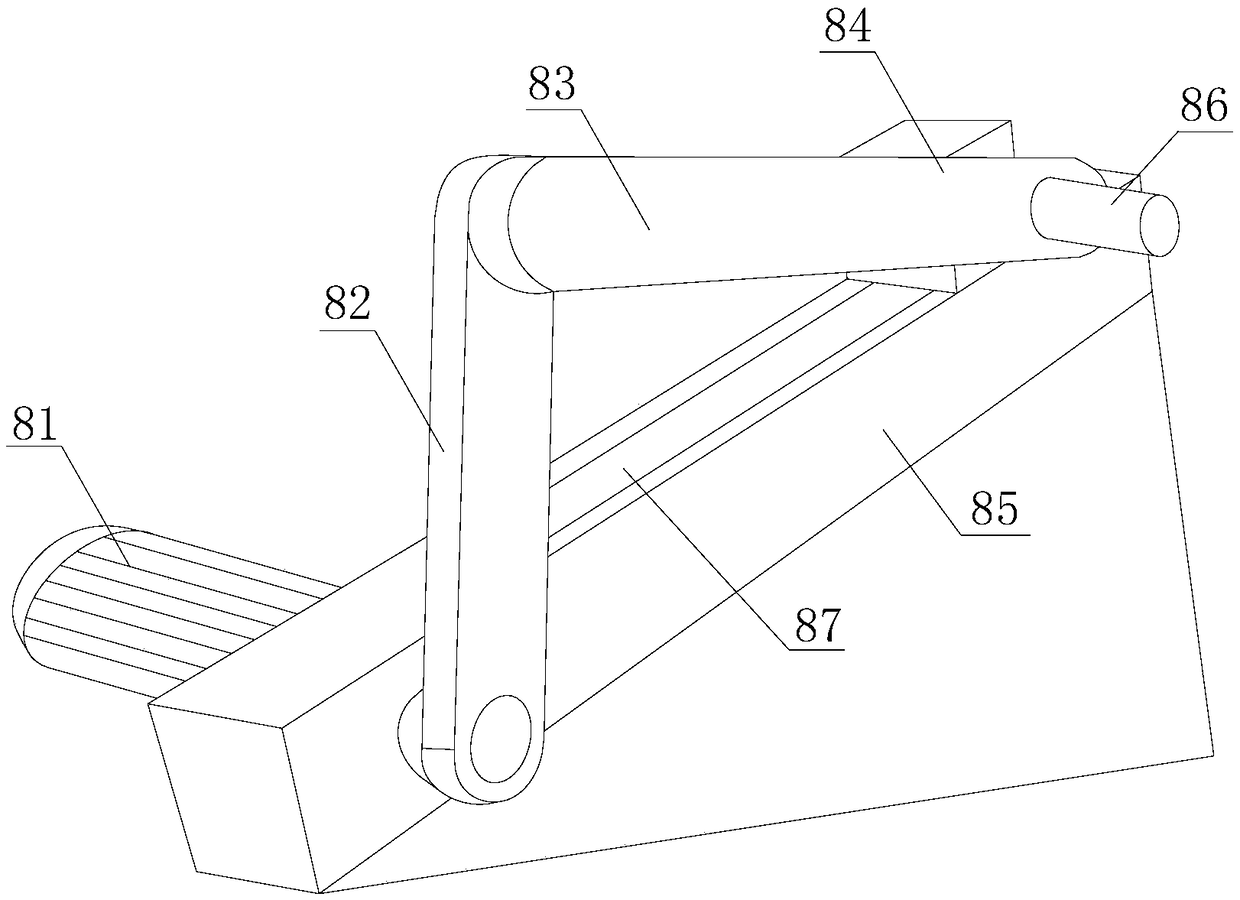 Winding component during acrylic fiber production