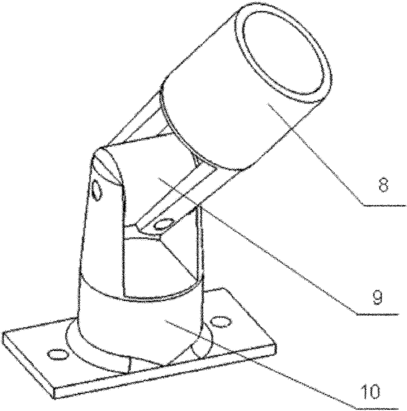 Device and method for detecting damage and aging of battery plate of solar photovoltaic battery module matrix