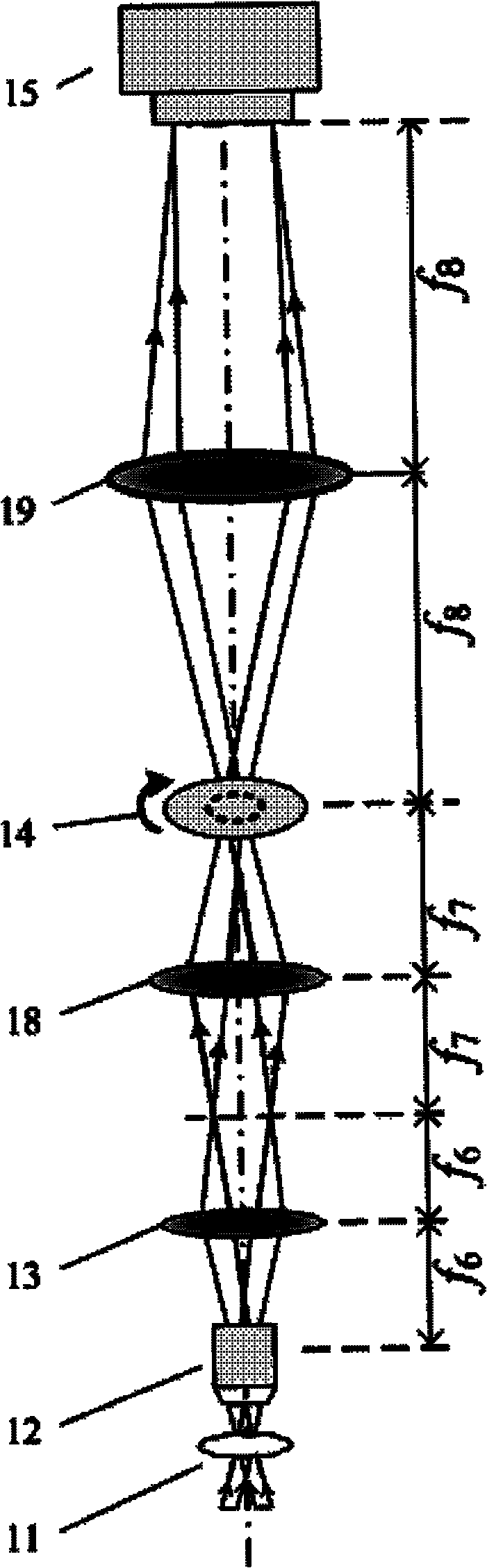 Phase shift interference microscopic device and method based on Zernike phase contrast imaging