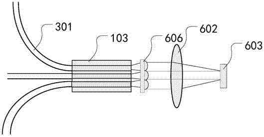 Device and method for inhibiting laser speckles and laser display projection system