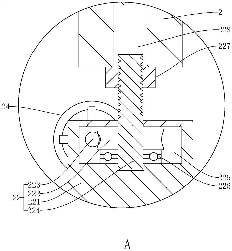 A cutting device for honeycomb paper core production line