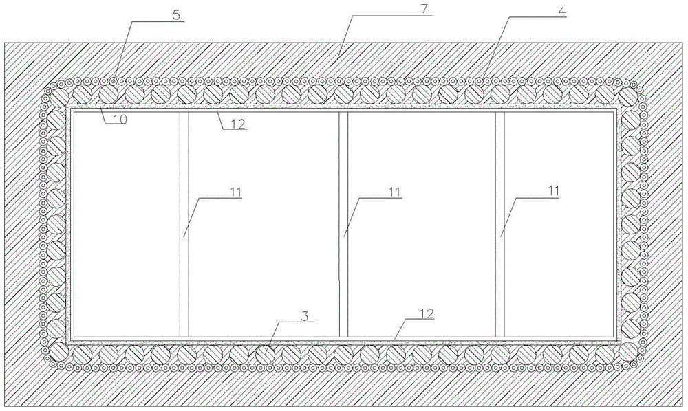 Water-stopping method for enclosure structure of foundation pit engineering in upper-soft and lower-hard water-rich strata