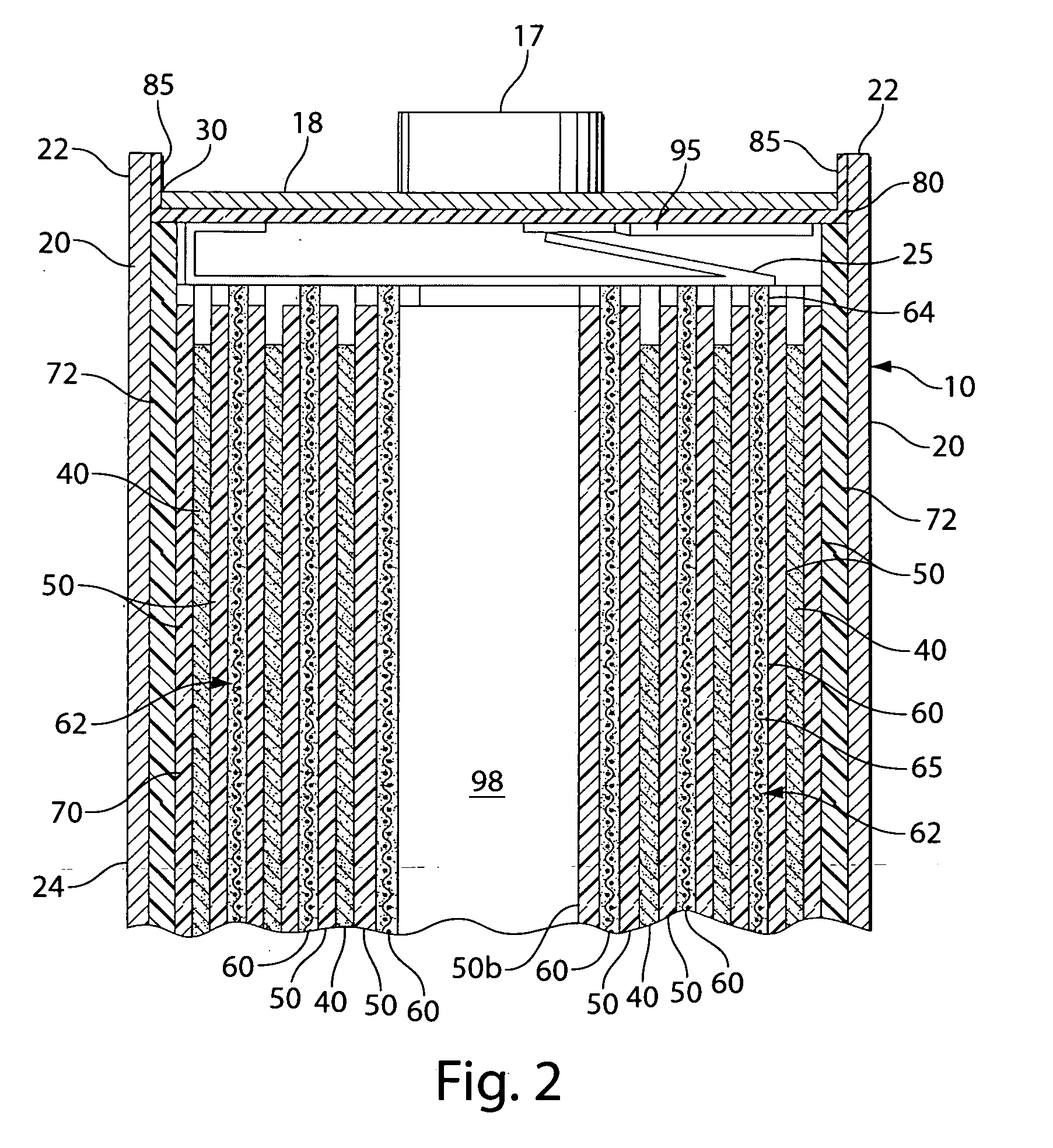 Method of preparing cathode containing Iron disulfide for a lithium cell