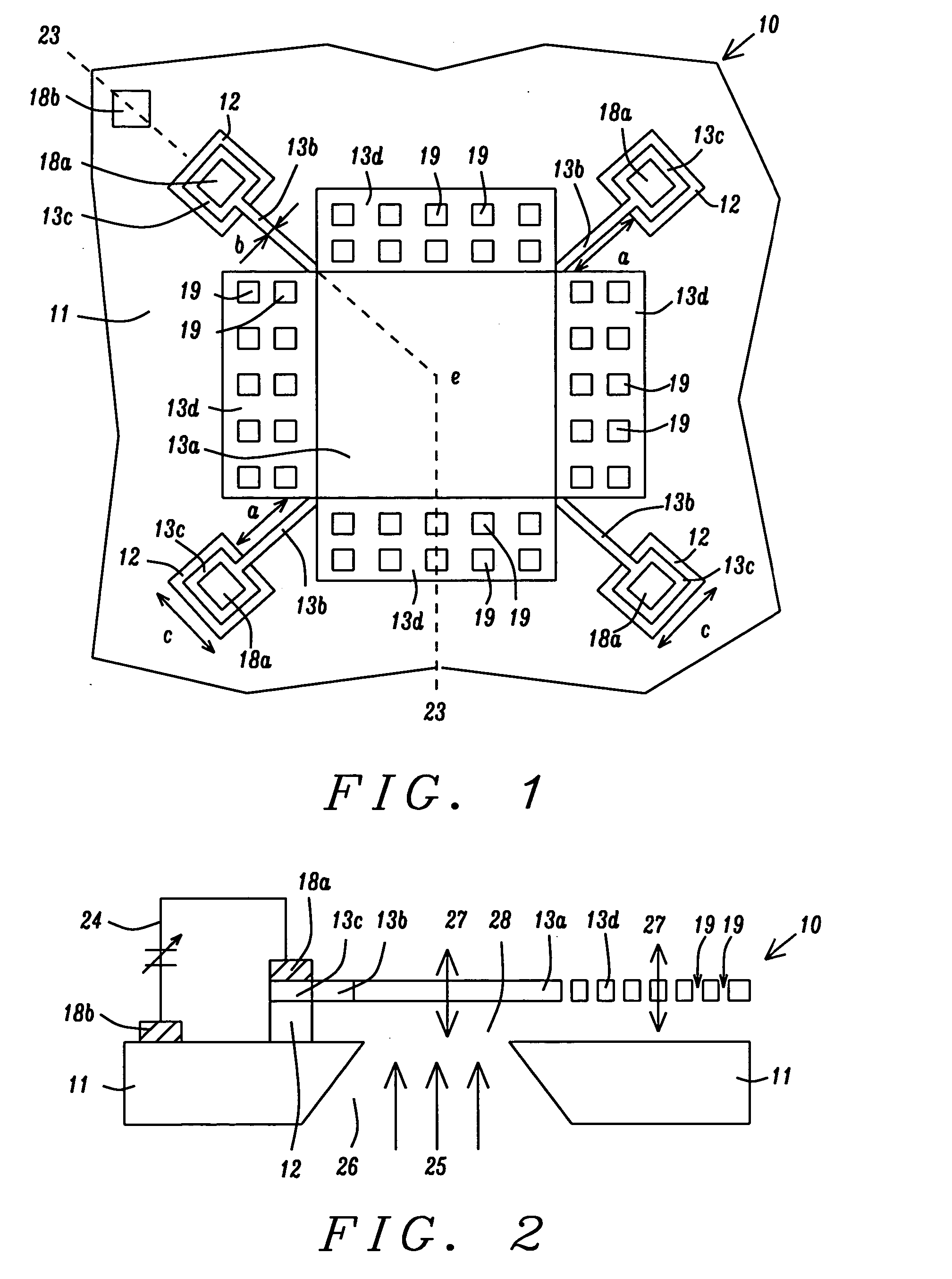 Backplateless silicon microphone