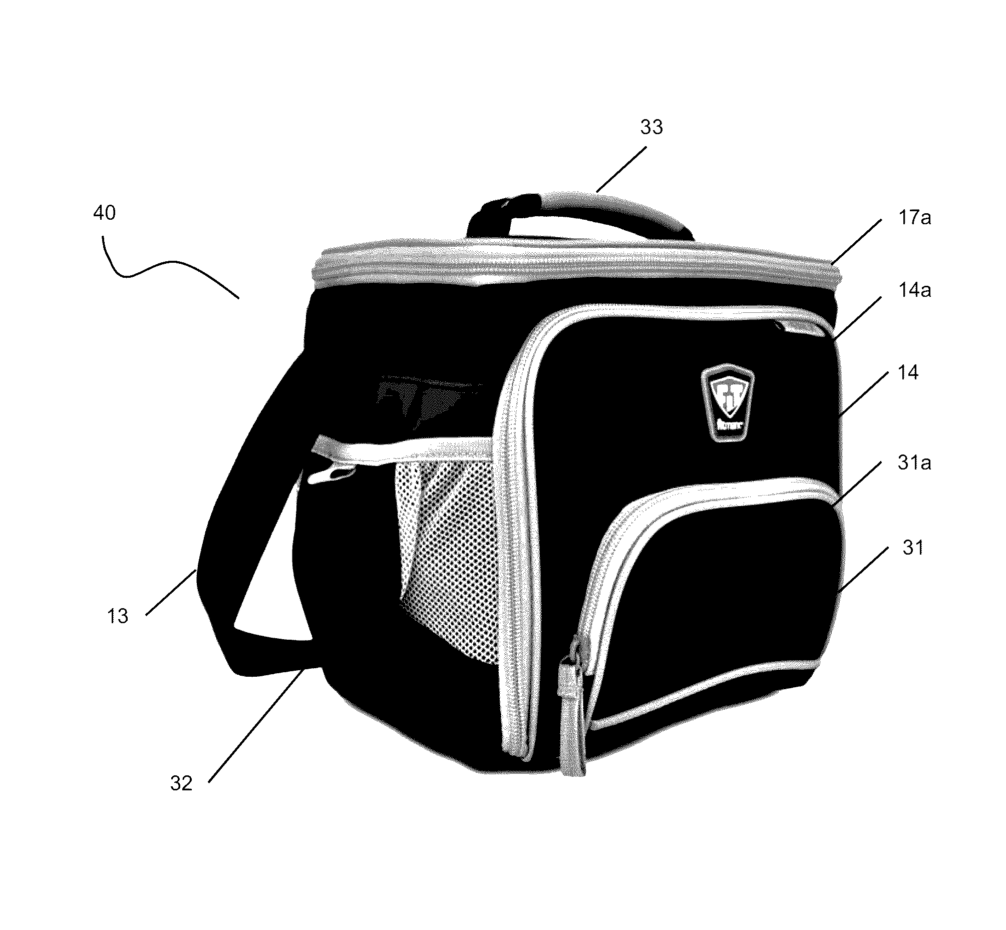 Portable and insulated meal storage assembly