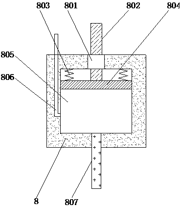 Positioning mechanism for chaining machine and using method thereof