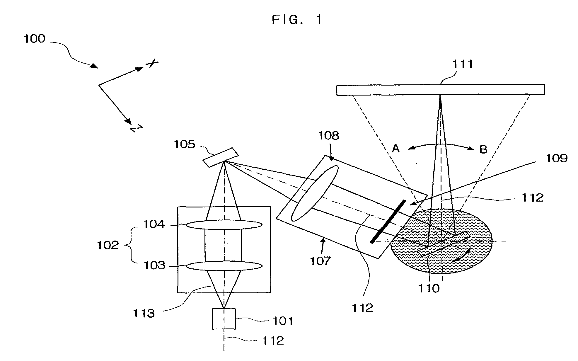 Diffraction-type optical modulator and display apparatus including the same