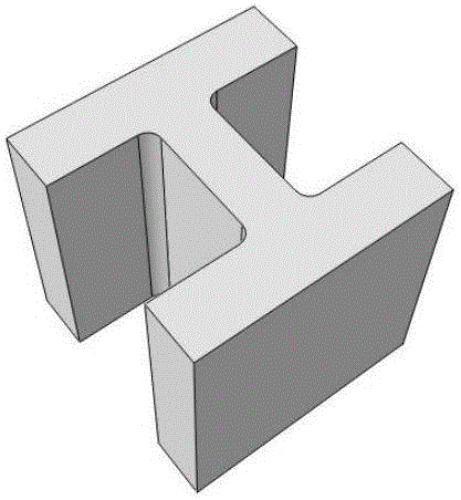 Green and environmentally-friendly concrete hollow block and production method thereof