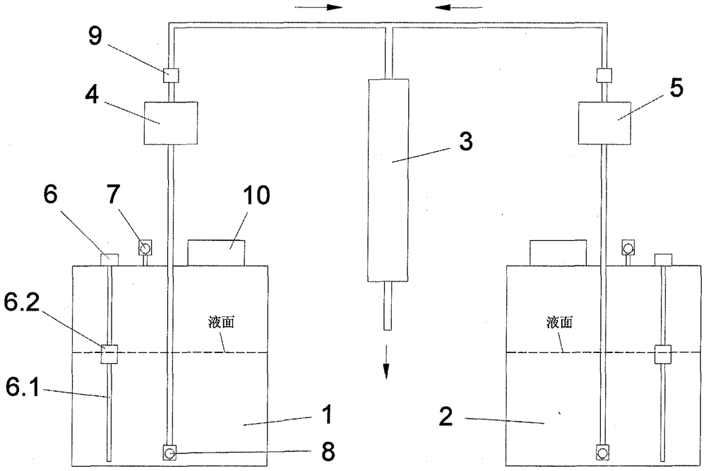 Chlorine dioxide production device for water disinfection