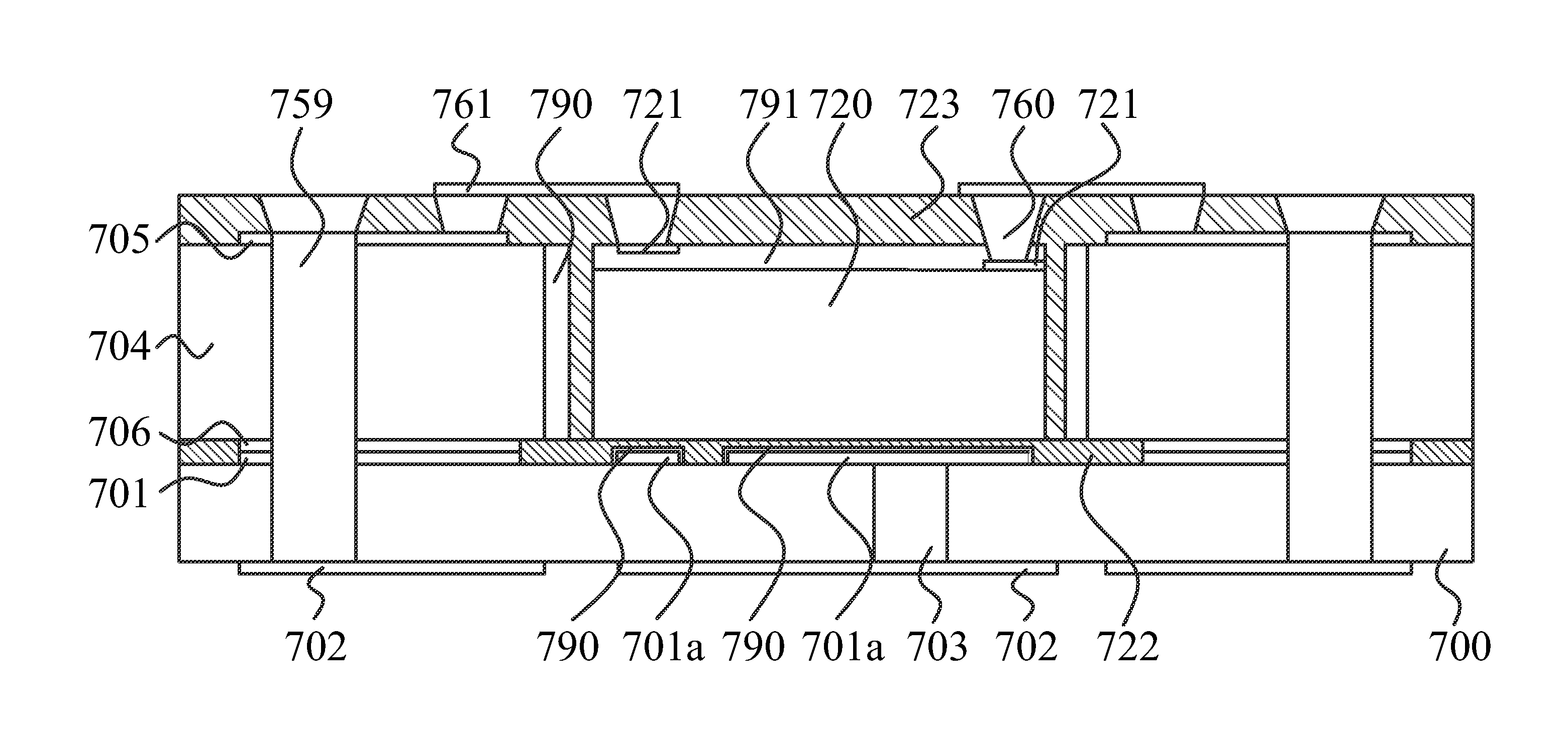 Semiconductor Device Package Structure and Method for the Same