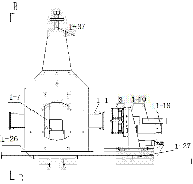 Edible fungus cylinder integrated, multi-station, rotary packing device and packing method