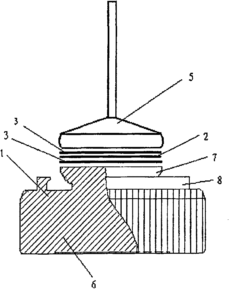 Method for producing silicon avalanche rectifier diode for primary welding automobile