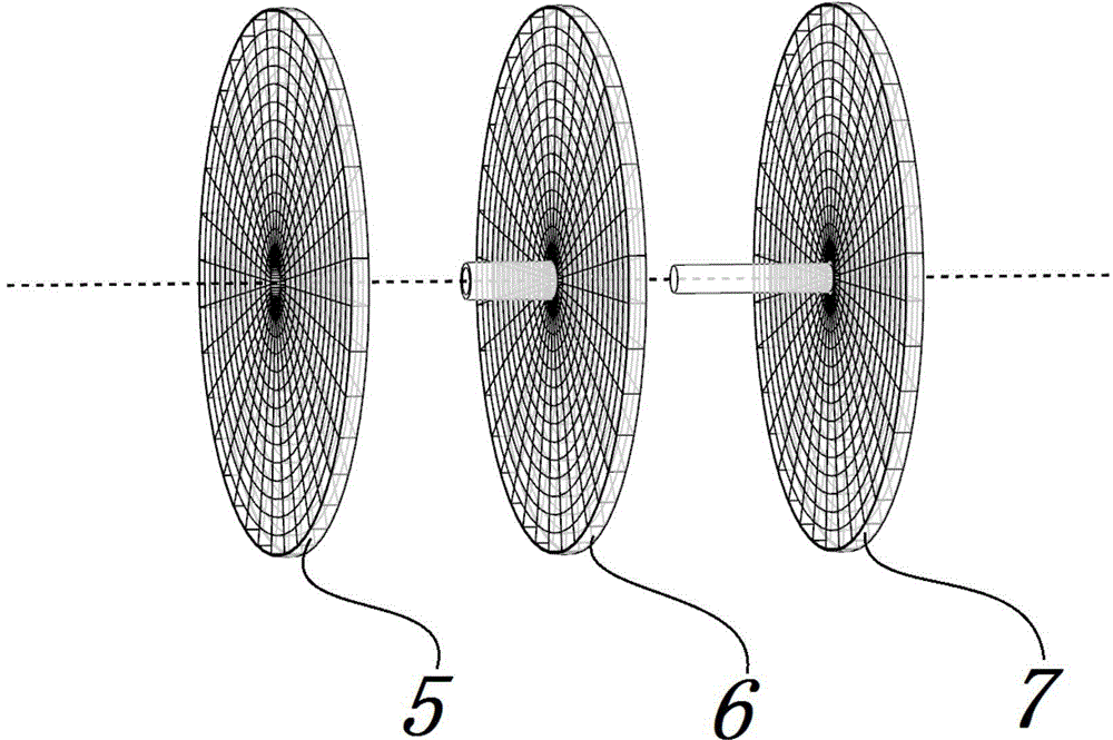 Ramjet circumferential air inlet distortion restraint grating and design method thereof