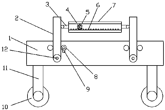 Massage bed with automatic massage function