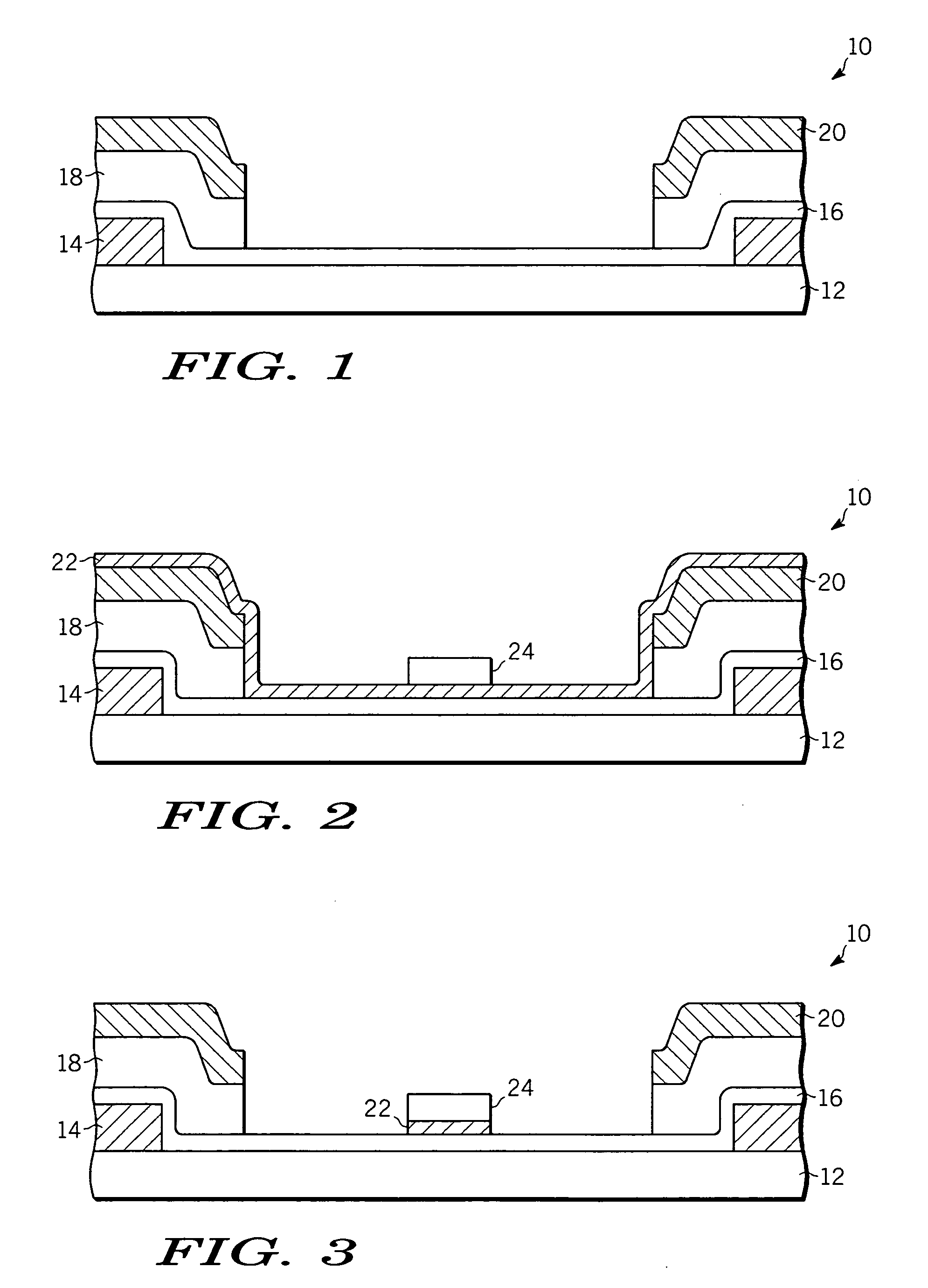 Plasma etch process for defining catalyst pads on nanoemissive displays