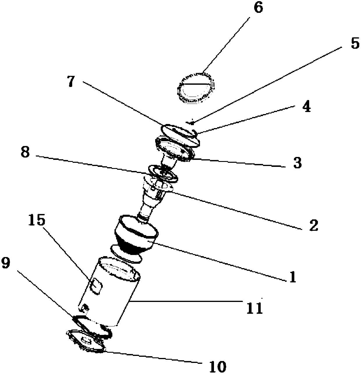 Air-dust separating net cover, air-dust separating system and dust collector