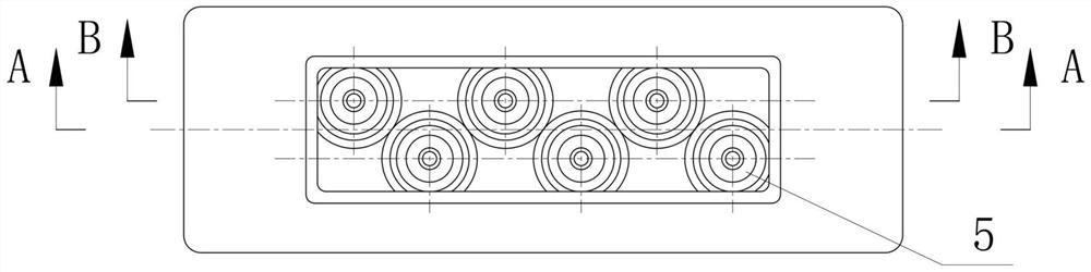 Combined jet cavitation nozzle